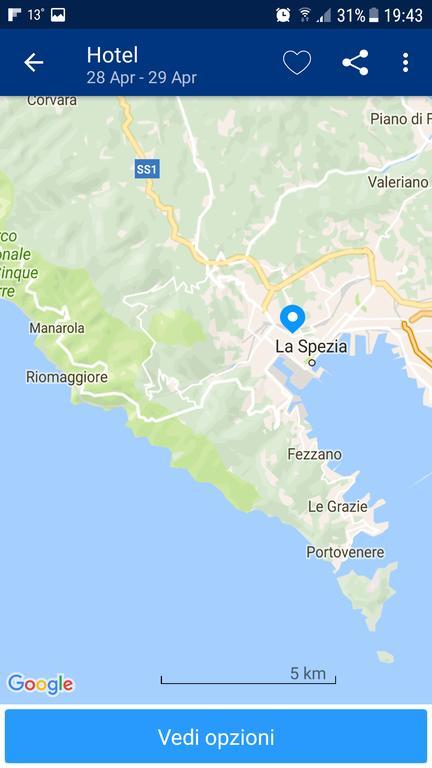 Cinqueterre Behind Hotel Специя Екстериор снимка